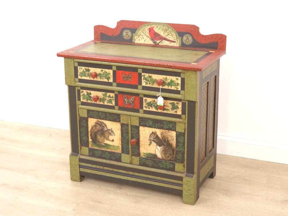 D.R. Coble & Company Painted Washstand