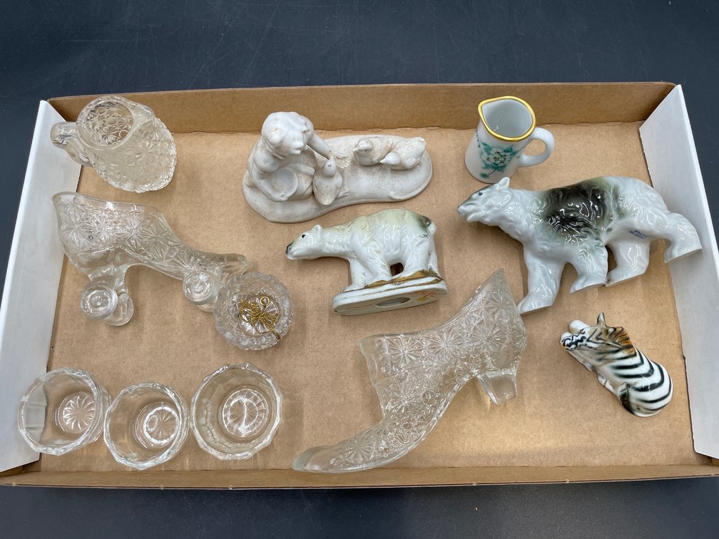 Glass Knick Knacks and Related