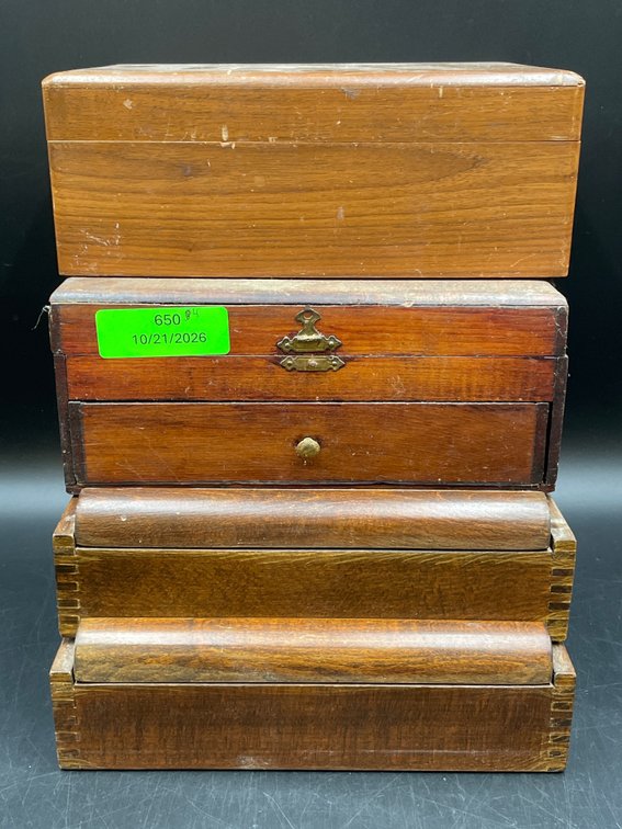 Wooden Storage Boxes