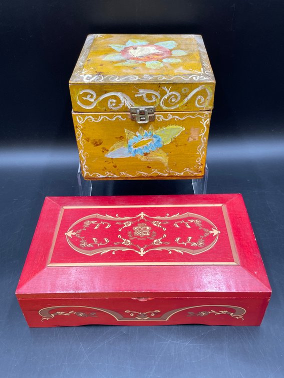 Decorated Keepsake Boxes