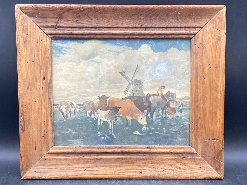 Cow Herd Framed Print