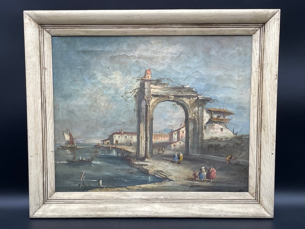 European School (20th century) Mediterranean Scene
