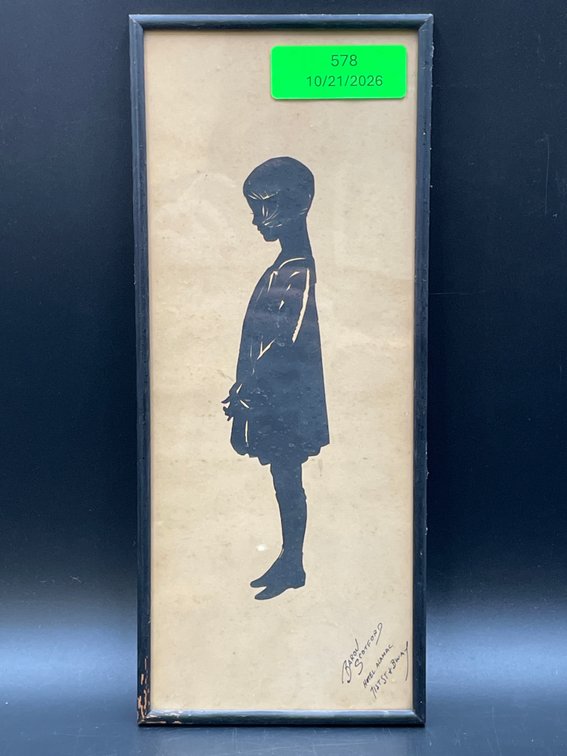 Baron Scotford Child Silhouette Portrait