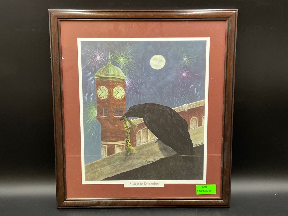 Marcum "A Night to Remember" Framed Print
