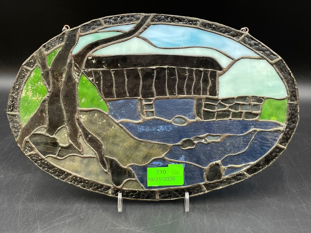 Stained Glass Style Wall Hanging