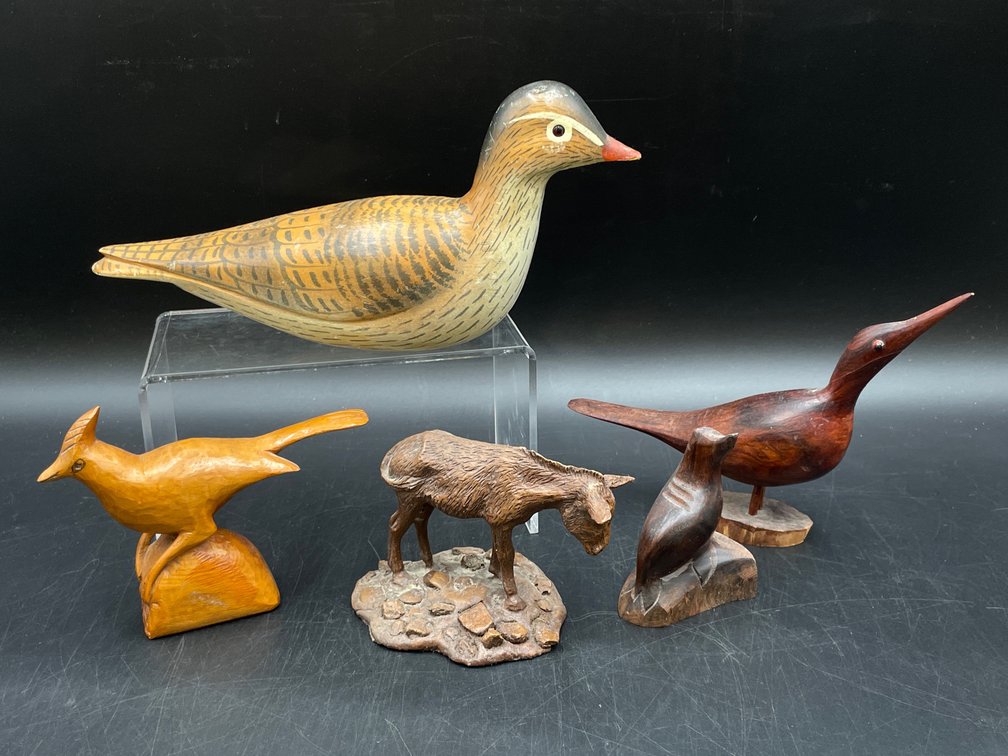 Wooden Animal Decor