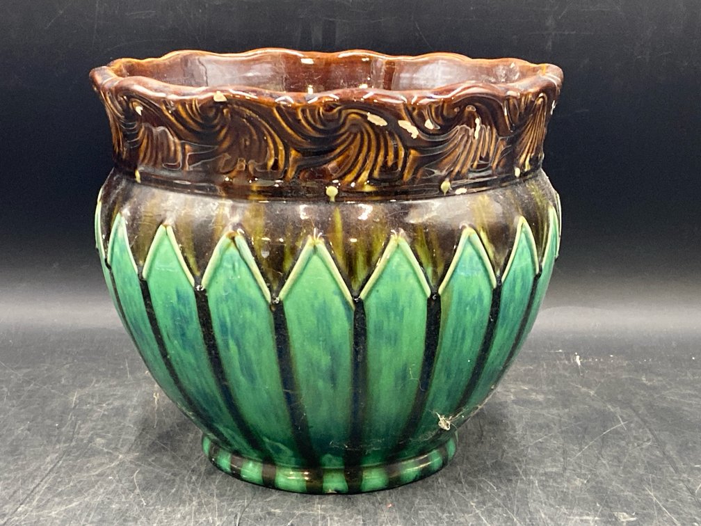 American Blended Glazed Large Jardiniere