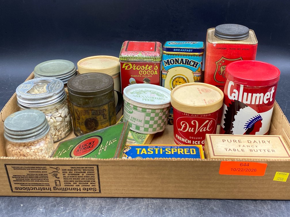 Vintage Tins & Related