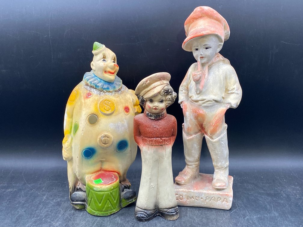 Carnival Chalkware Prize Figures