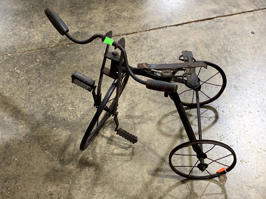 Decorative Metal Tricycle