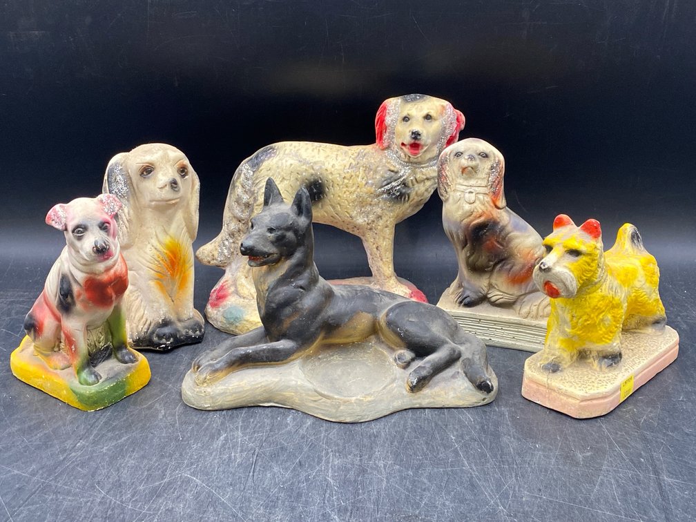 Carnival Chalkware Prize Figures