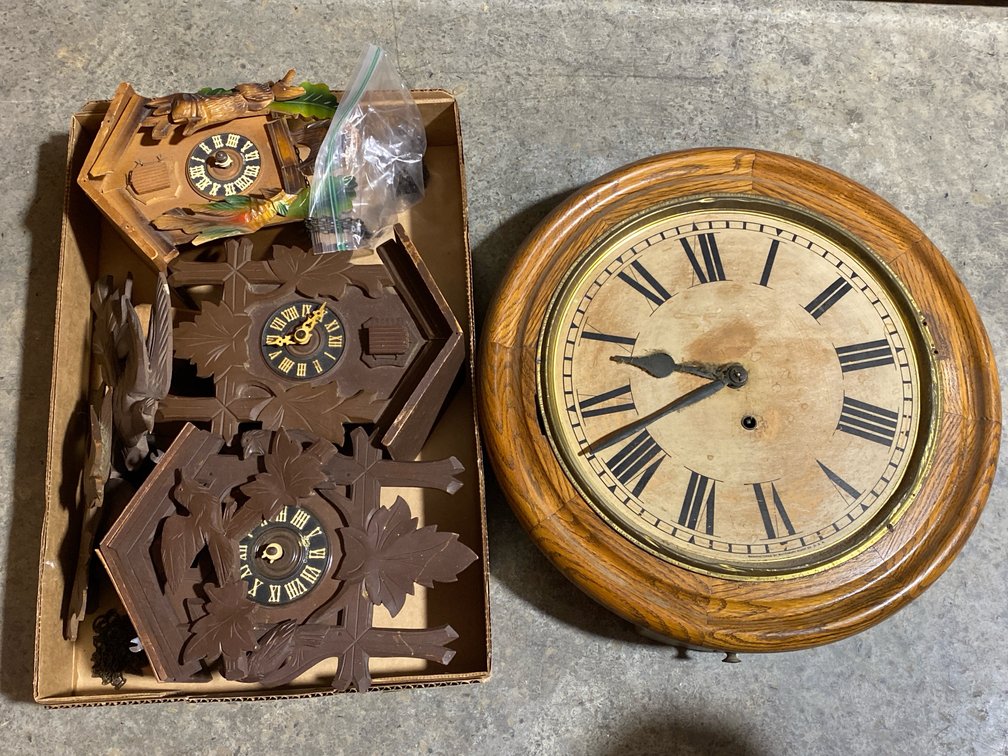Cuckoo & Oak Wall Clocks