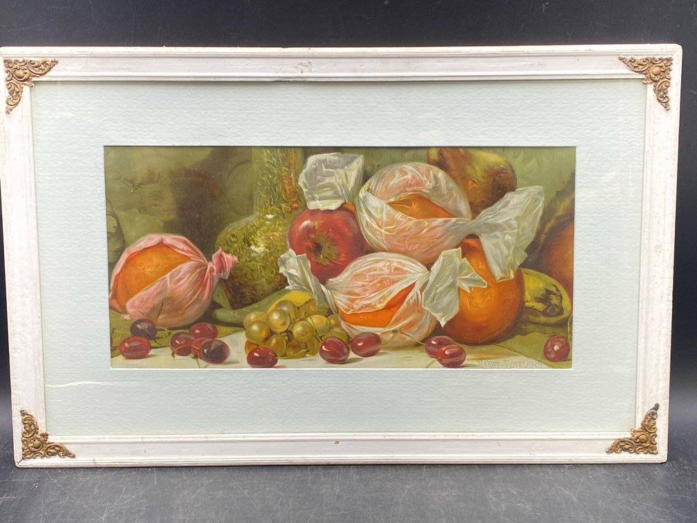 Harry Roseland Framed Still Life Print