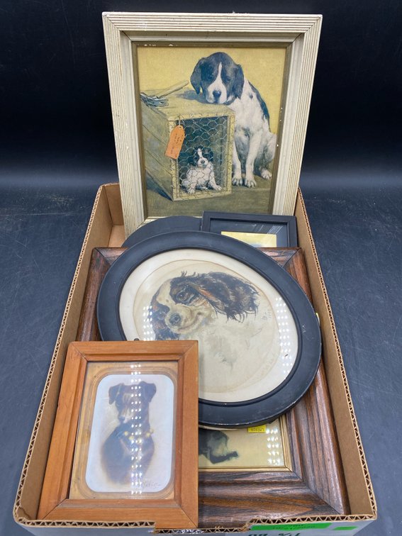 Dog Themed Framed Prints