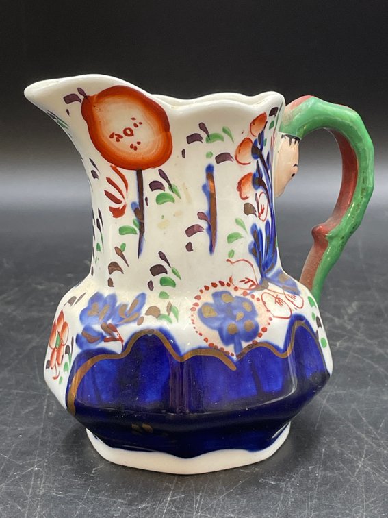 "Gaudy Welsh" Style Cream Pitcher