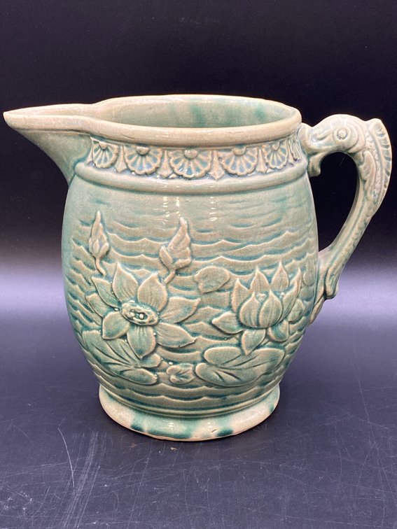 McCoy Pottery Water Lily Pitcher