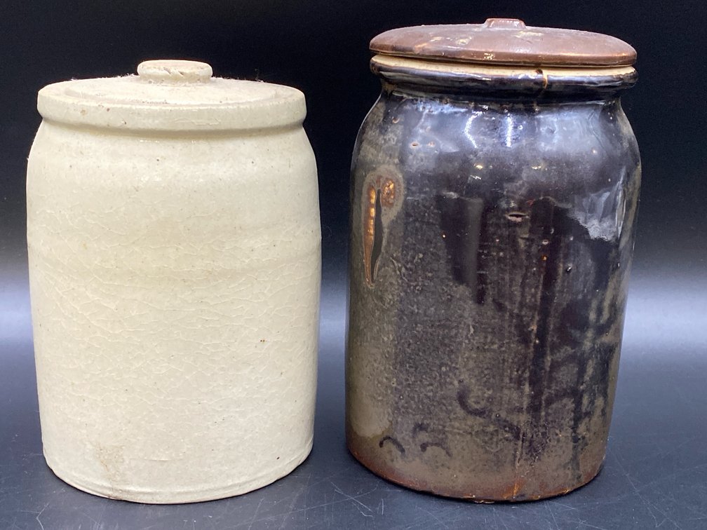 Salt Glazed Stoneware Crocks