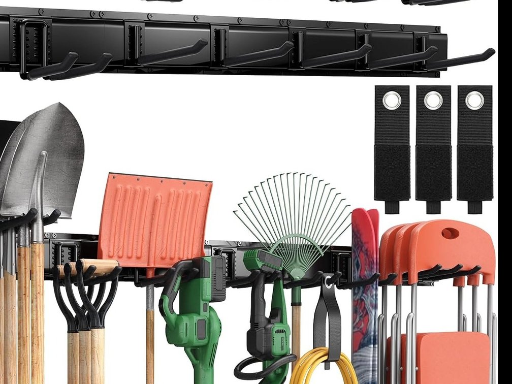 LBT 99" Garage Tool Organizer Wall Mount