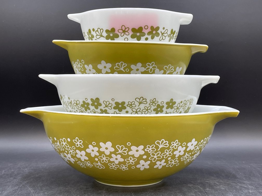 Pyrex Spring Blossom Cinderella Mixing Bowl Set