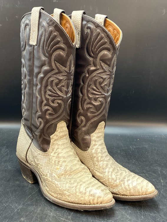 Genuine Leather Cowboy Boots