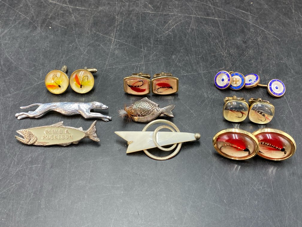 Cuff Links & Pins