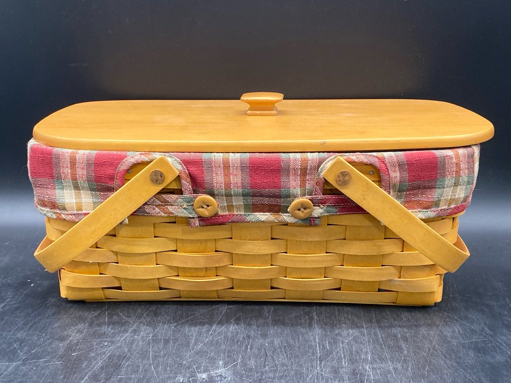 Longaberger Handcrafted Maple Basket