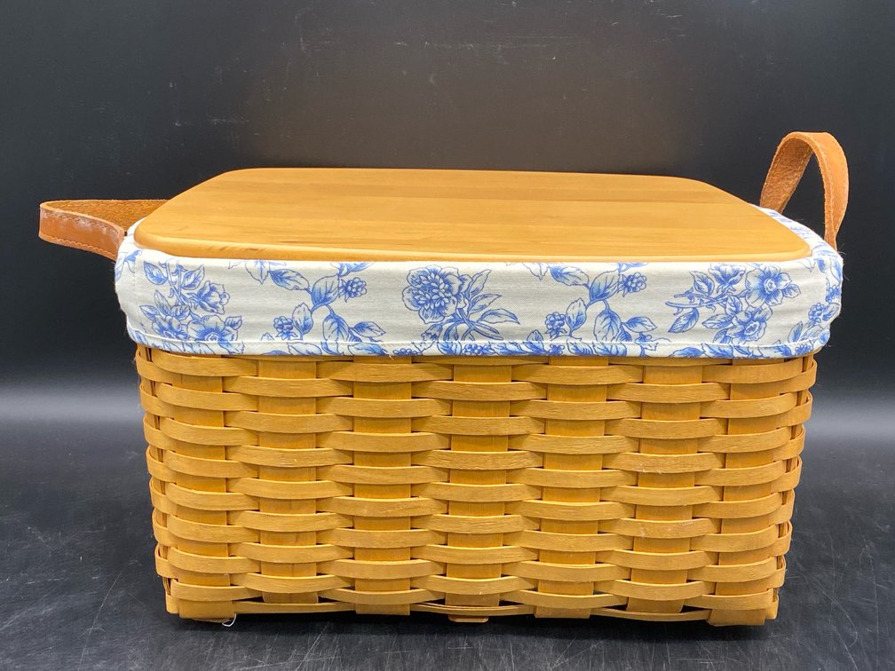 Longaberger Handwoven Storage Basket