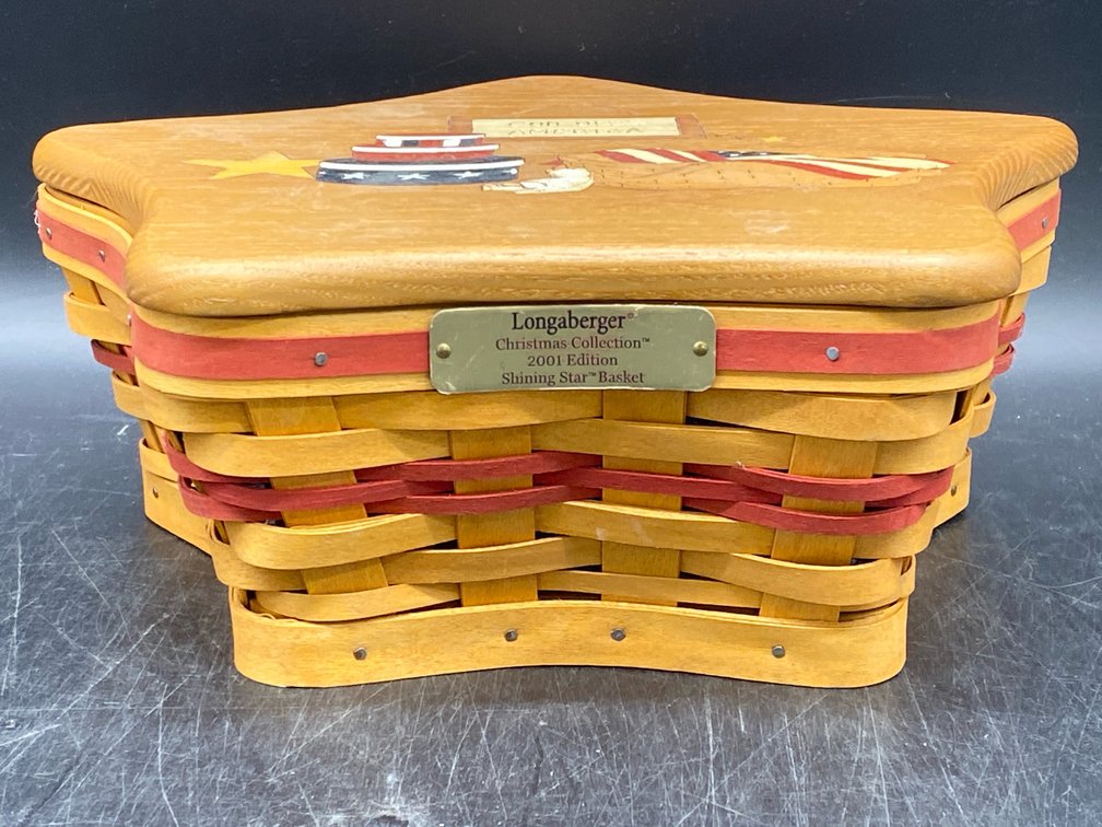 2001 Longaberger Shining Star Basket