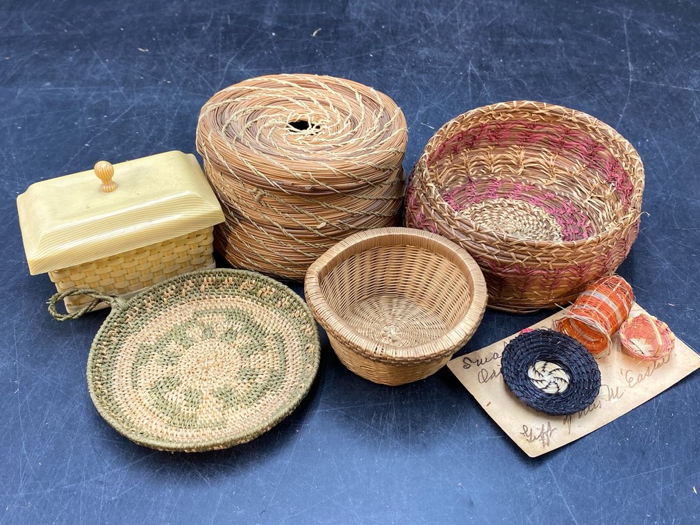 Vintage Miniature Baskets