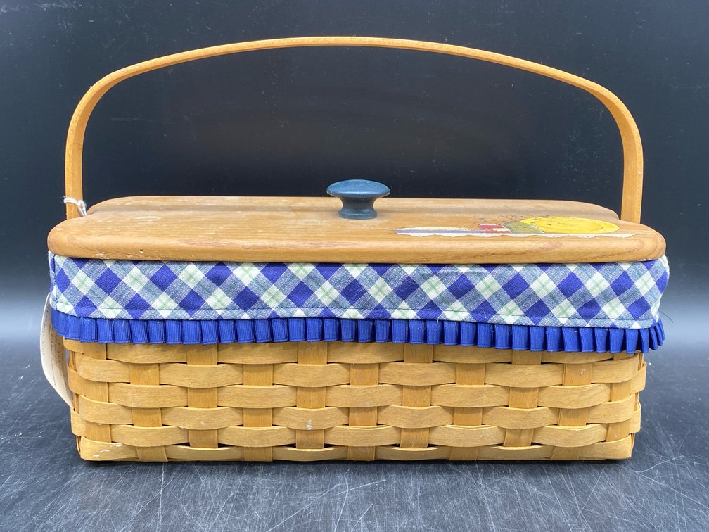 Longaberger Blue Ribbon Canning Basket