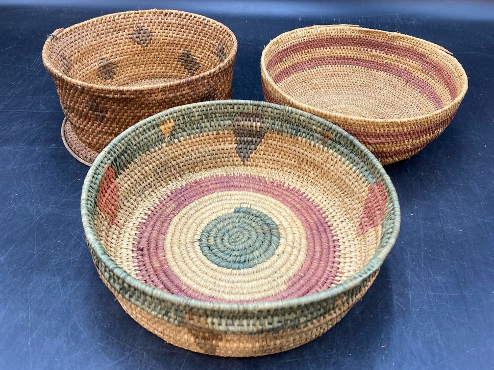 Handwoven Coiled Baskets