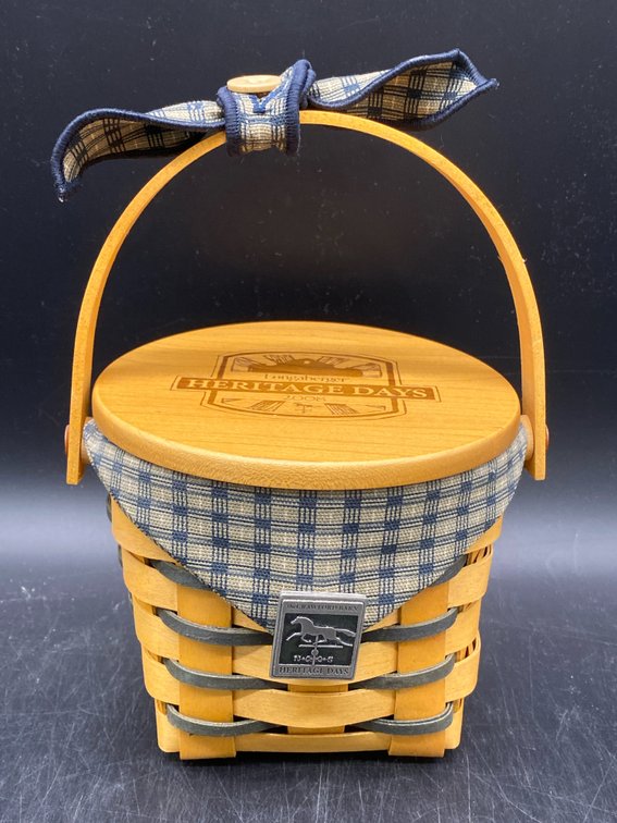 Autographed Longaberger Heritage Days Basket
