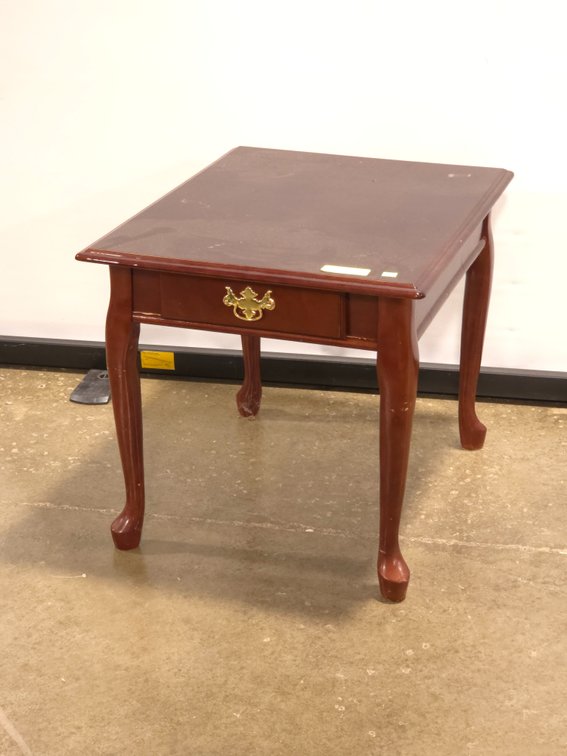 Glossy End Table