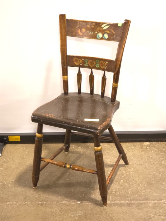 Paint Decorated Chair