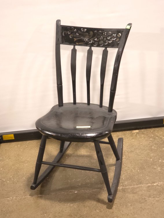 Stenciled Rocker