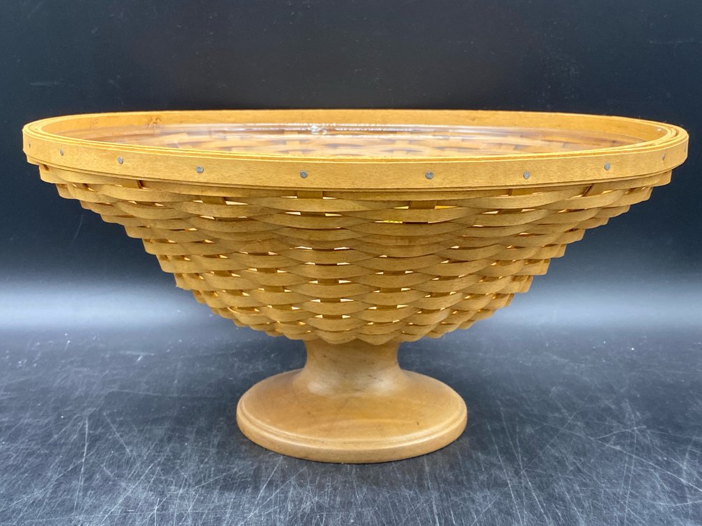 Longaberger Collectors Edition Pedestal Compote Basket