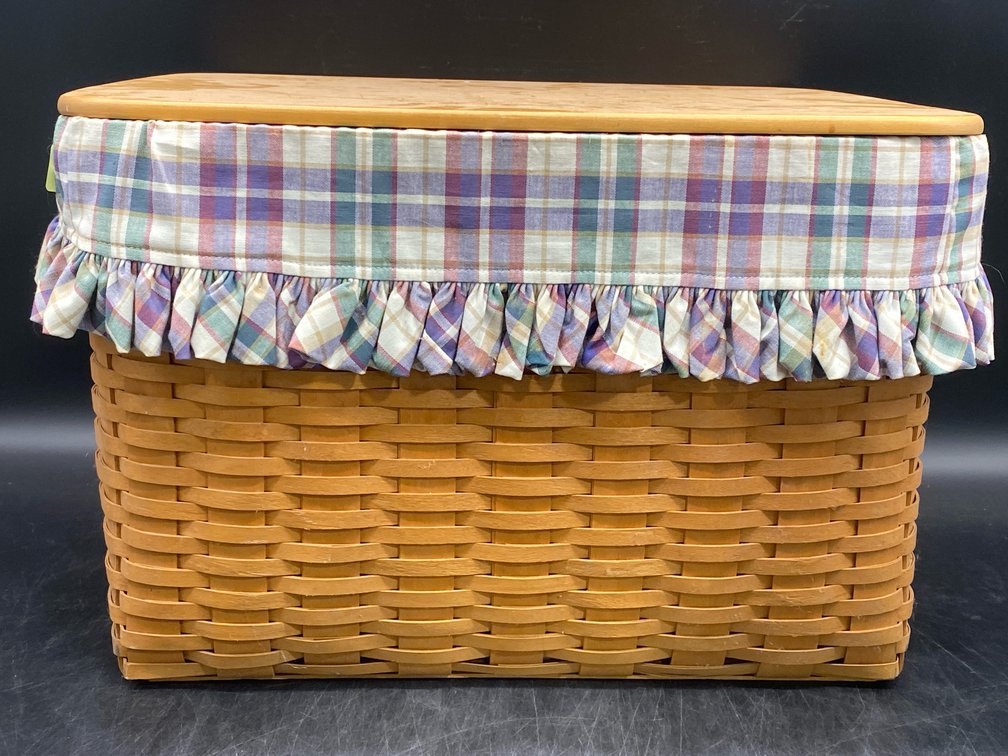 Longaberger File Box Basket