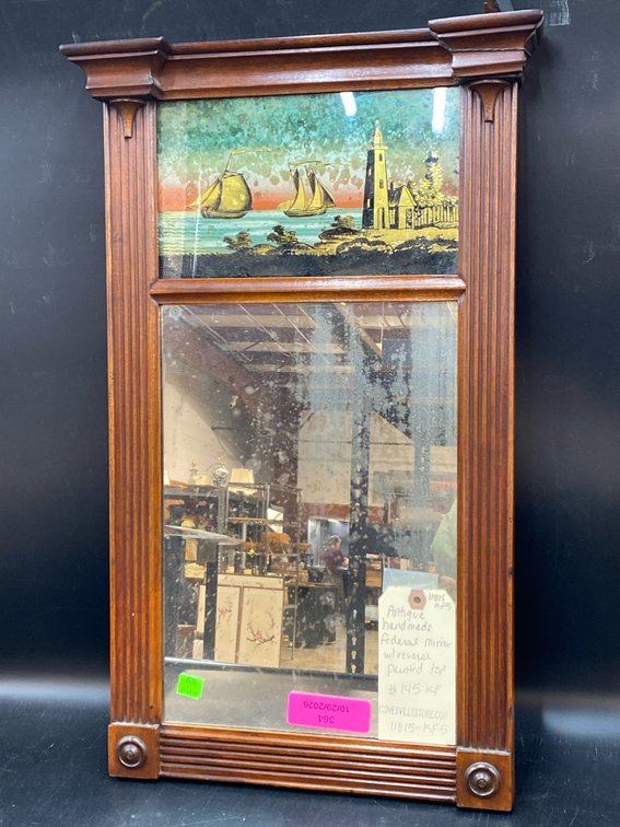 Painted Federal Mirror