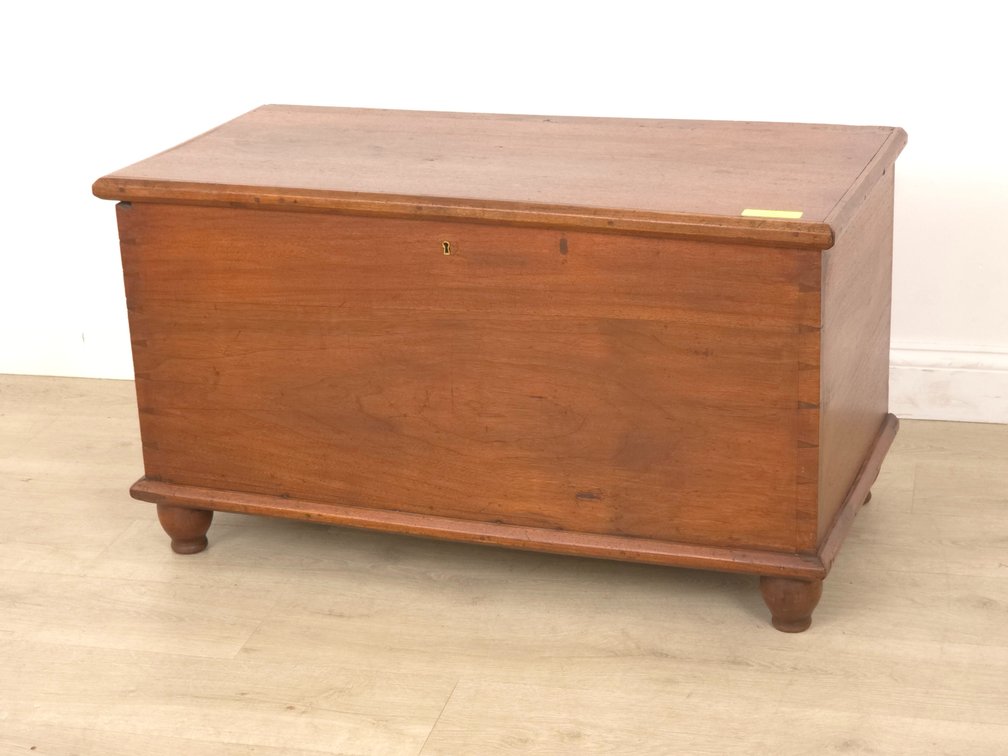 19th c. Cherry Blanket Chest