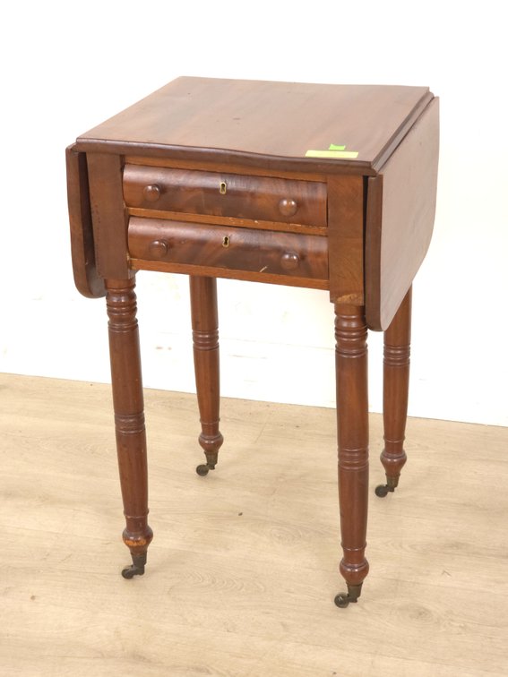Mahogany Sewing Stand