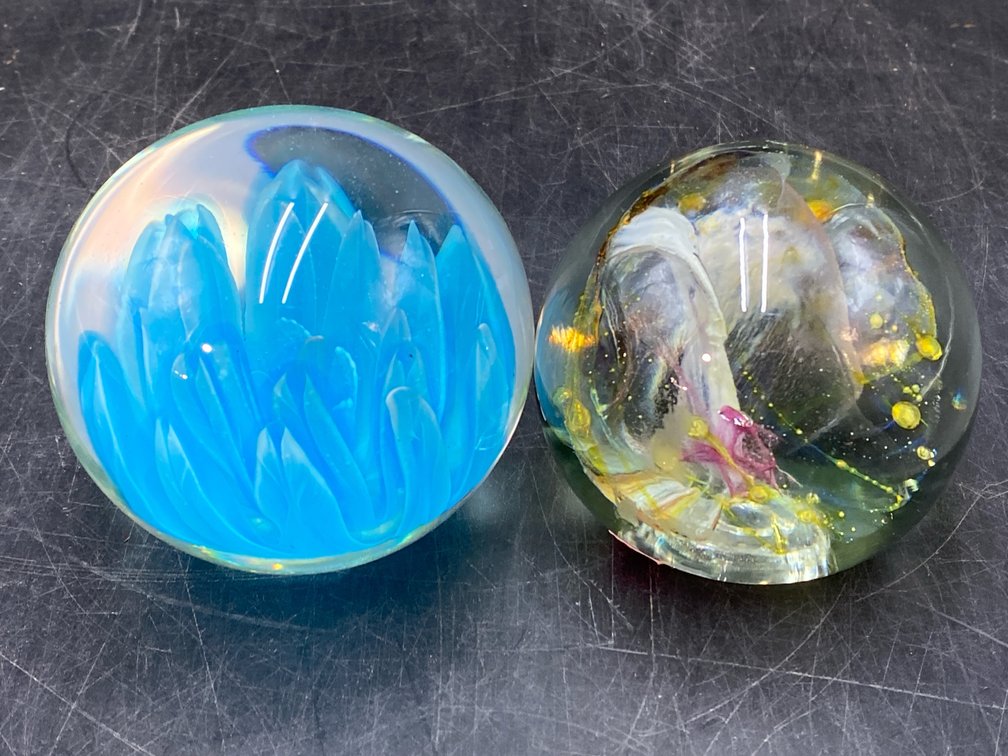 Vintage Handmade Paperweights
