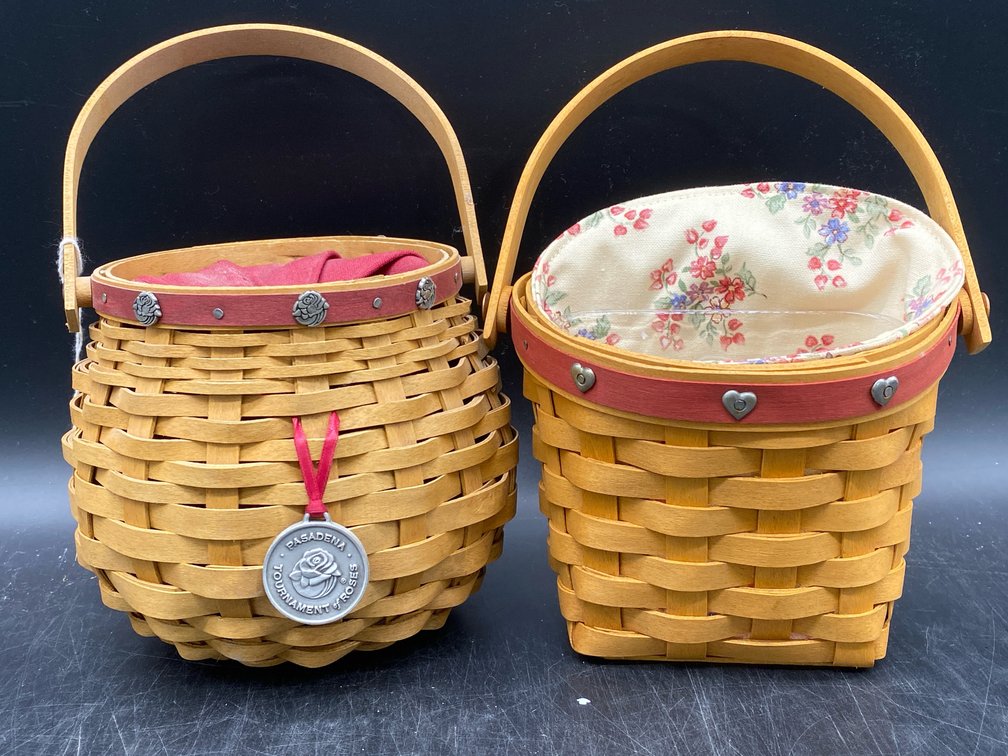 Longaberger "Tournament of Roses" & "Let me call you Sweatheart"