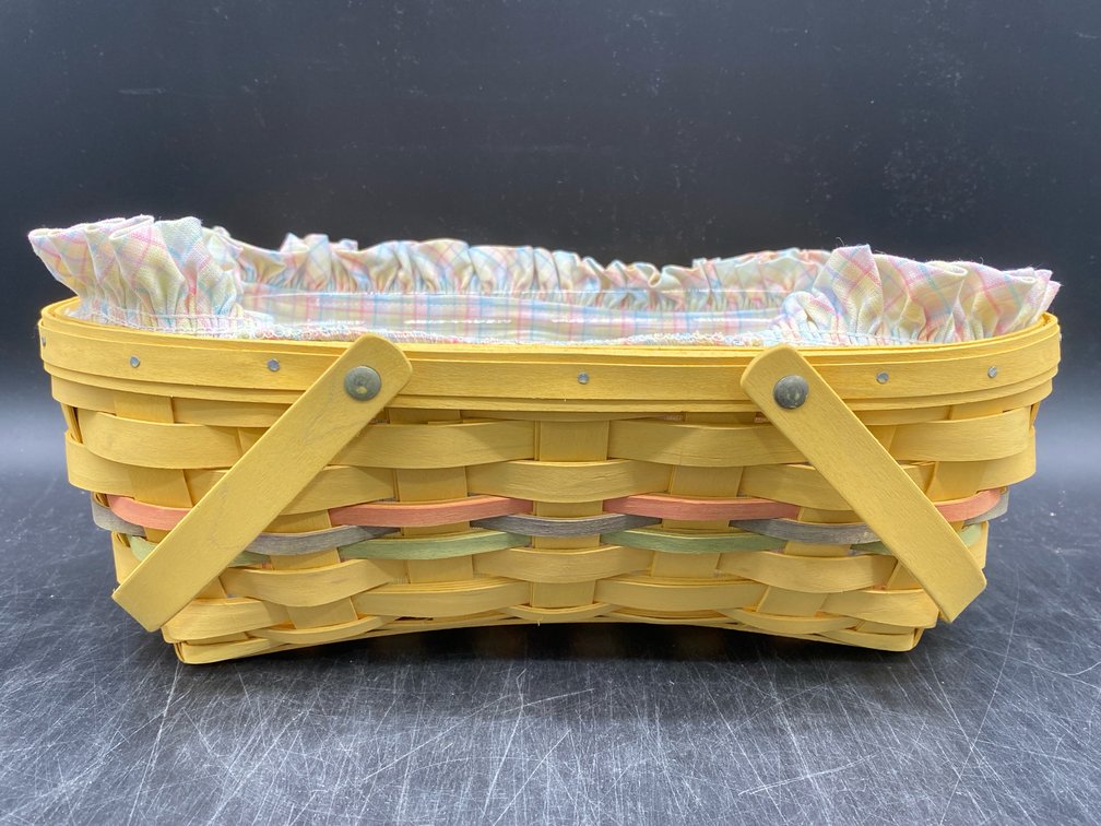 2005 Longaberger Sunwashed Easter Basket
