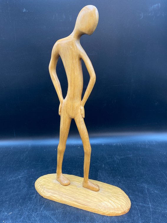 Hand-Carved Figure