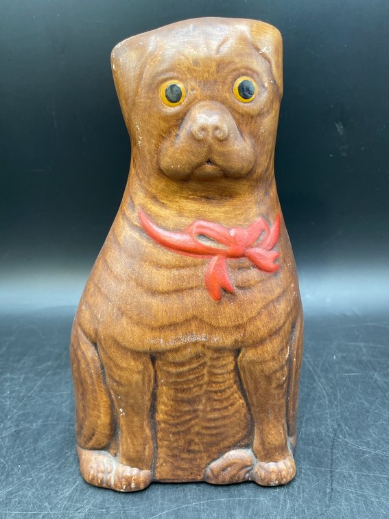 Pottery Dog Figurine