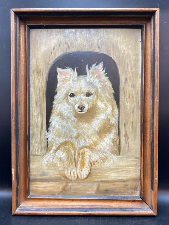 Framed Oil on Board
