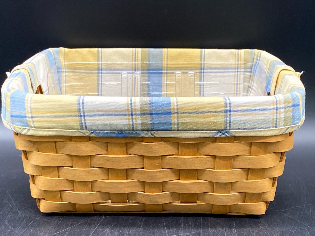 Longaberger Small Square Woven Basket