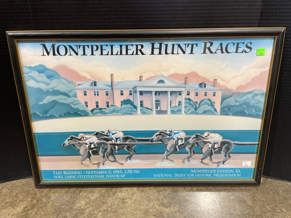 Montpelier Hunt Races Poster