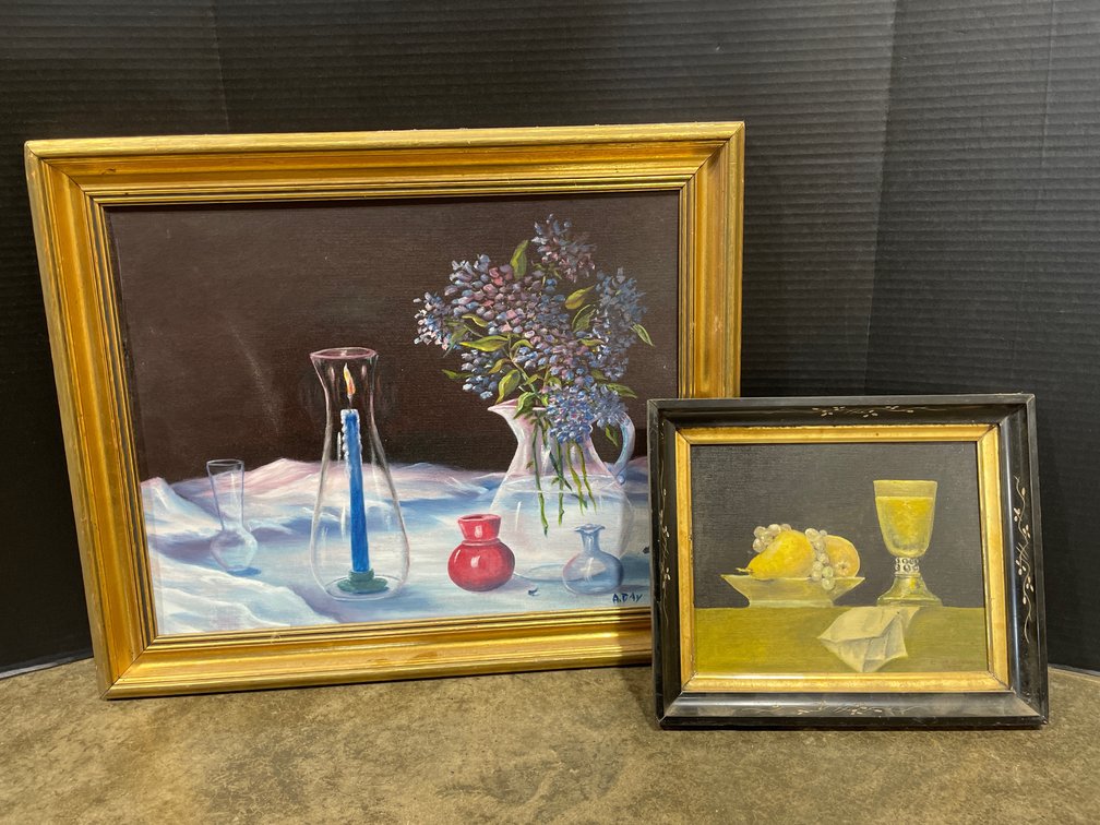 Oil on Canvas and Related