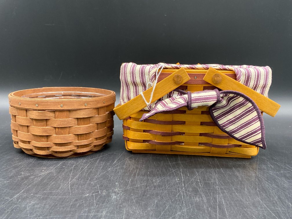 Longaberger Miniature Accent Baskets